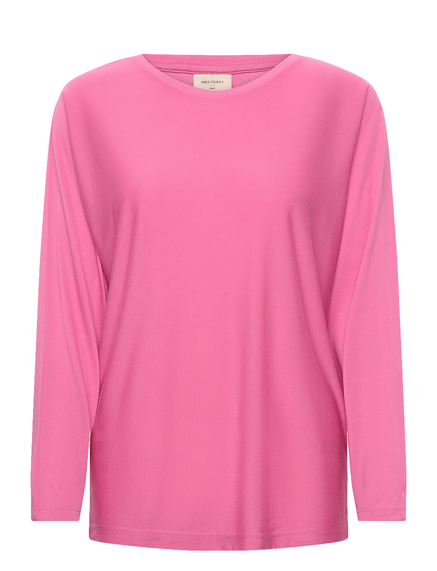 FREE/QUENT - FQPREA-TEE - langärmlige tops - wild orchid - 1