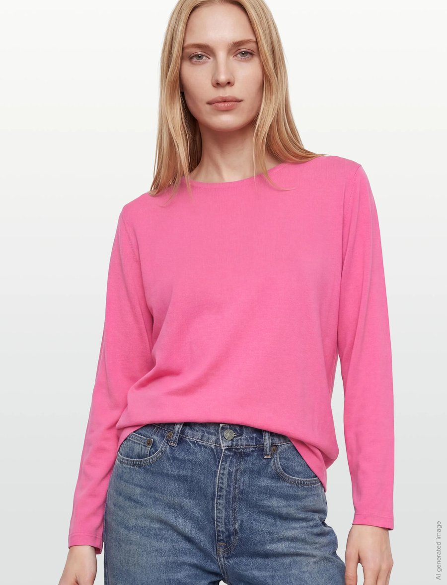 FREE/QUENT - FQPREA-TEE - langärmlige tops - wild orchid - 3
