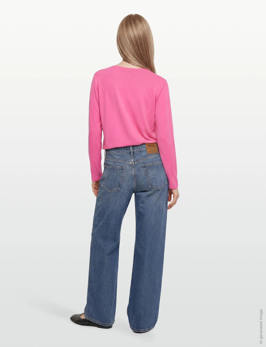 FREE/QUENT - FQPREA-TEE - langärmlige tops - wild orchid - 4