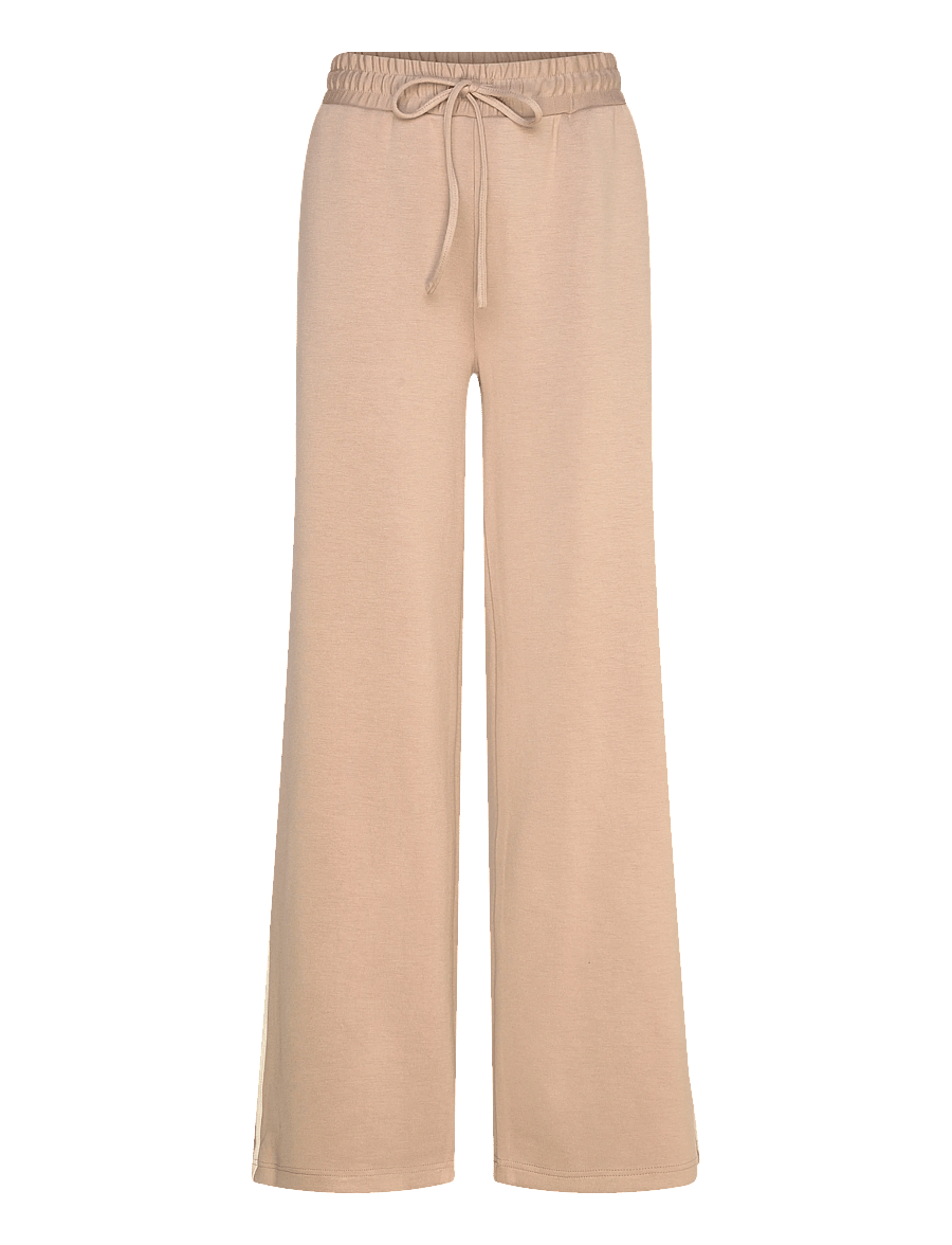 FREE/QUENT - FQLUCINDA-PANTS - alltags-style - silver mink w. star off-white - 1