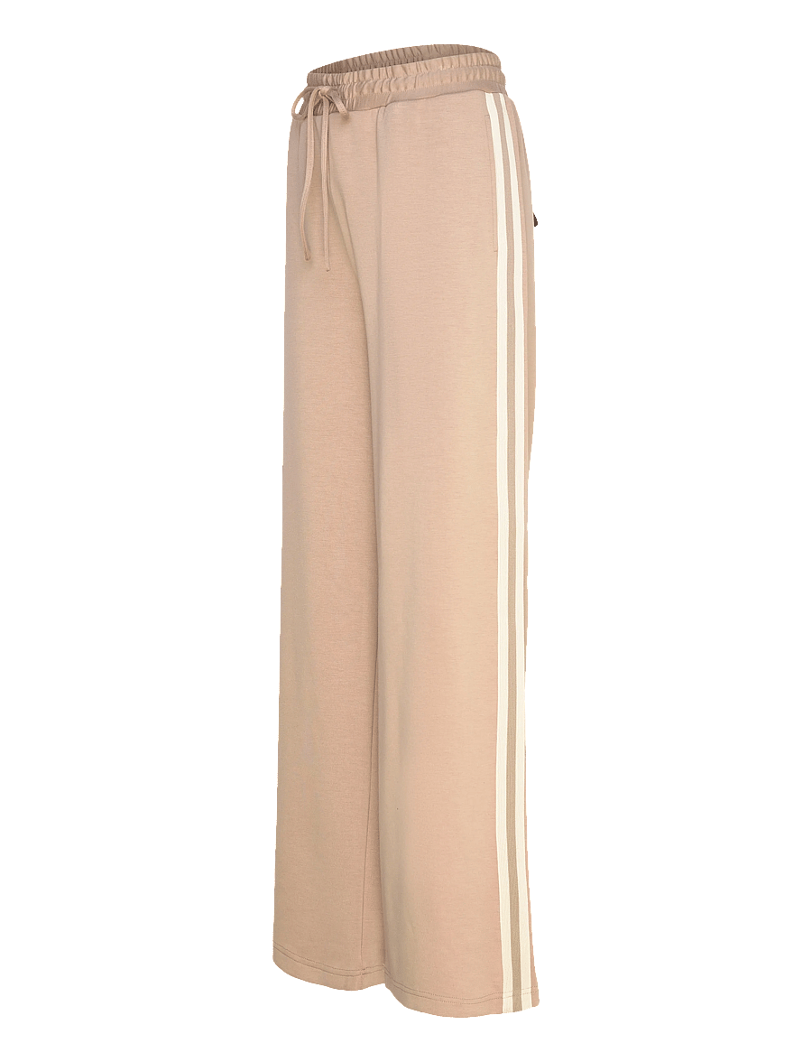 FREE/QUENT - FQLUCINDA-PANTS - alltags-style - silver mink w. star off-white - 3