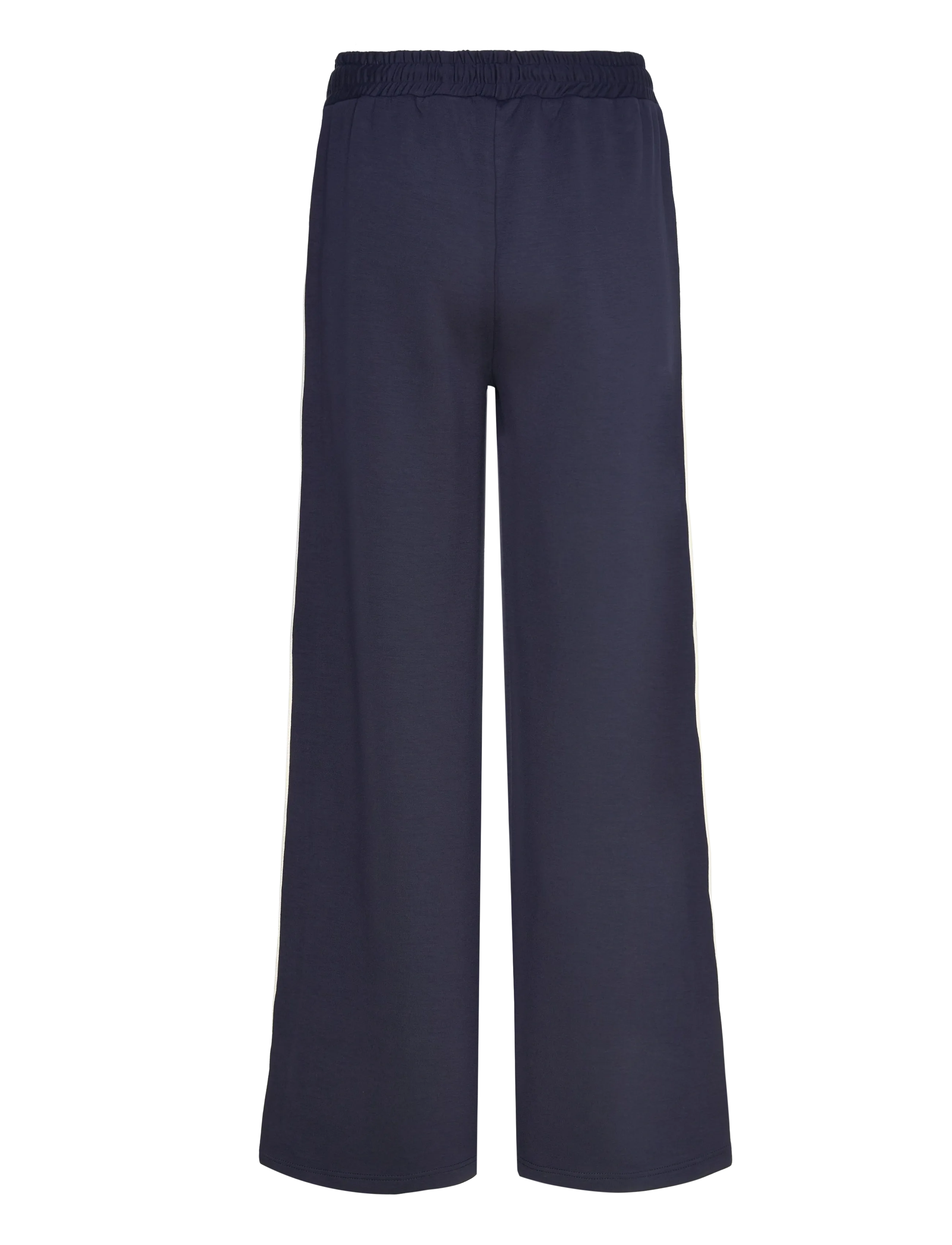 FREE/QUENT - FQLUCINDA-PANTS - igapäevane stiil - navy blazer w. star off-white - 2