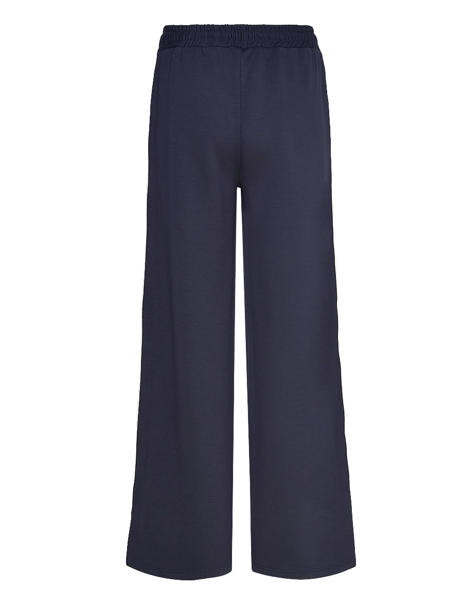 FREE/QUENT - FQLUCINDA-PANTS - hverdags stil - navy blazer w. star off-white - 2