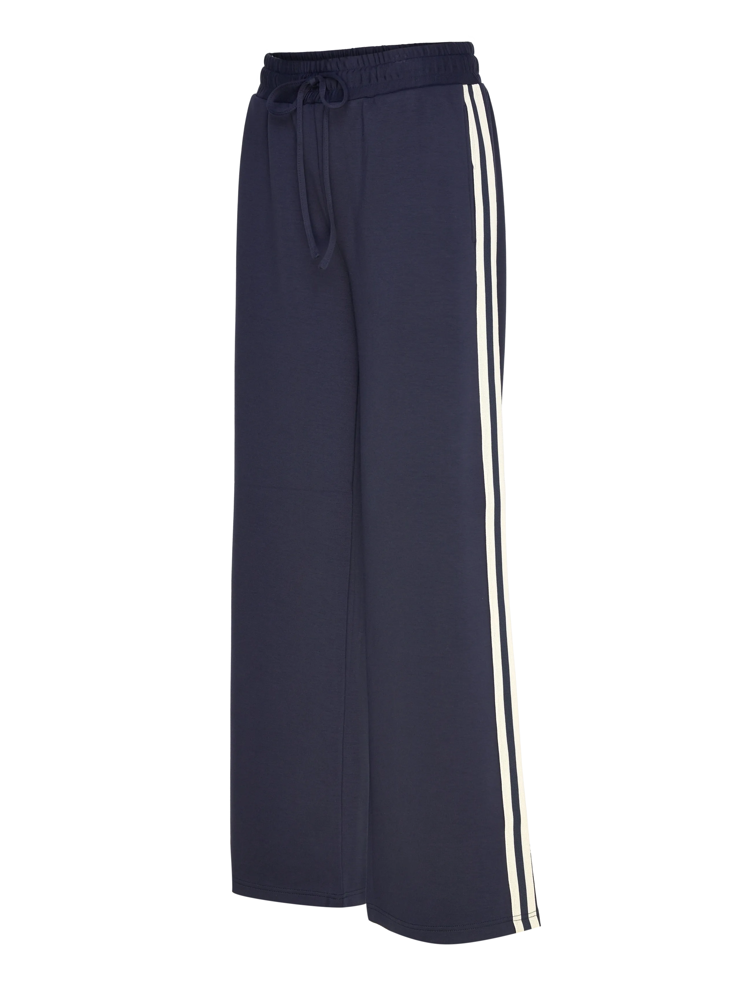 FREE/QUENT - FQLUCINDA-PANTS - igapäevane stiil - navy blazer w. star off-white - 3