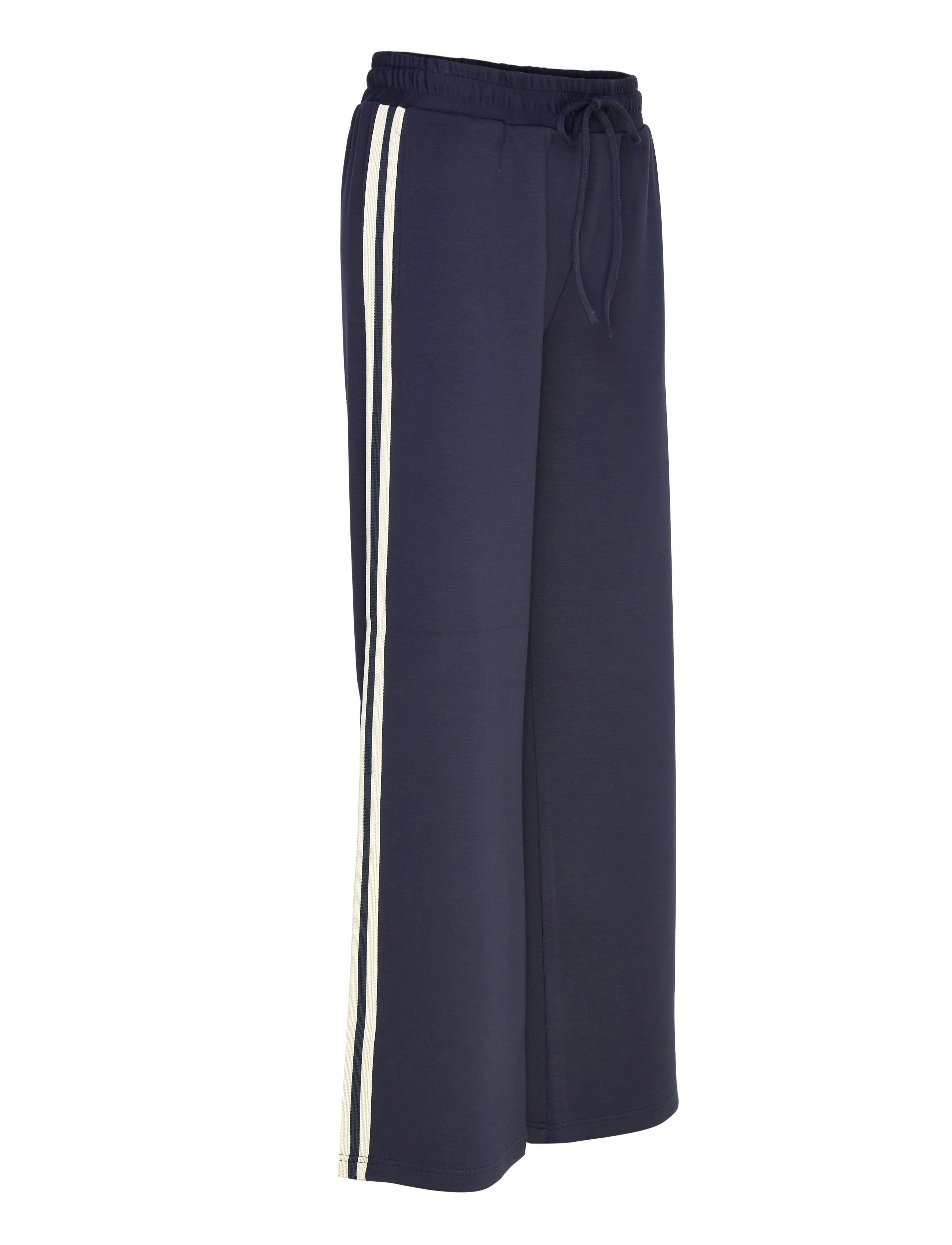 FREE/QUENT - FQLUCINDA-PANTS - igapäevane stiil - navy blazer w. star off-white - 4