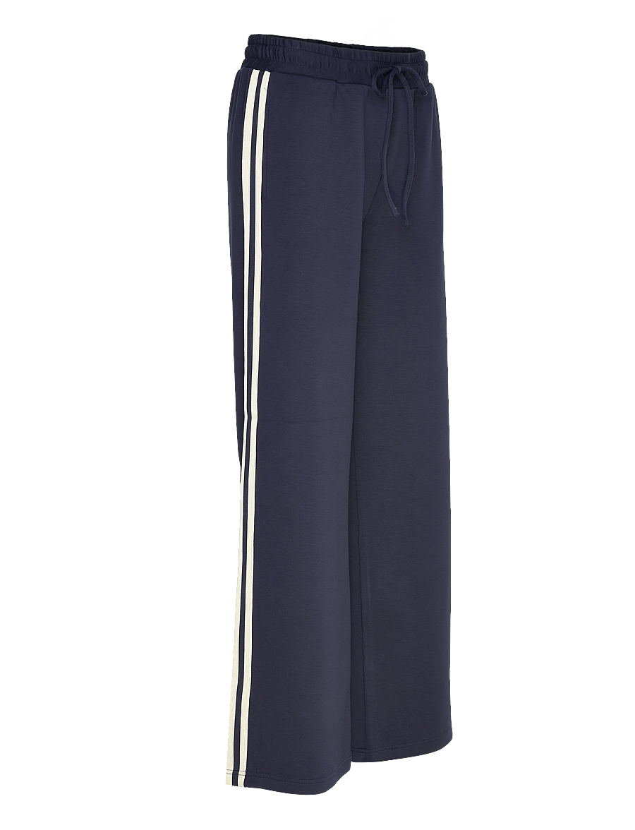 FREE/QUENT - FQLUCINDA-PANTS - hverdags stil - navy blazer w. star off-white - 4