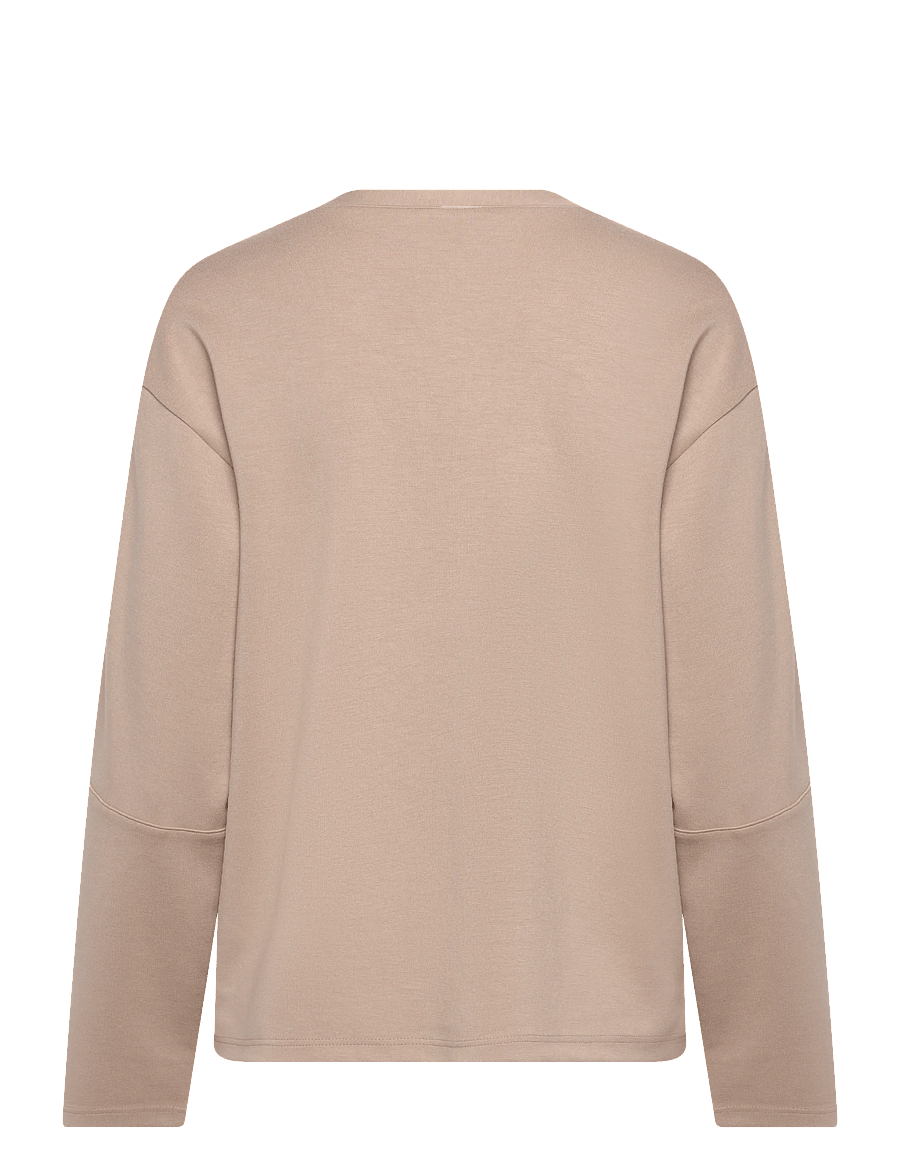 FREE/QUENT - FQLUCINDA-PULLOVER - striktrøjer - silver mink w. star off-white - 2