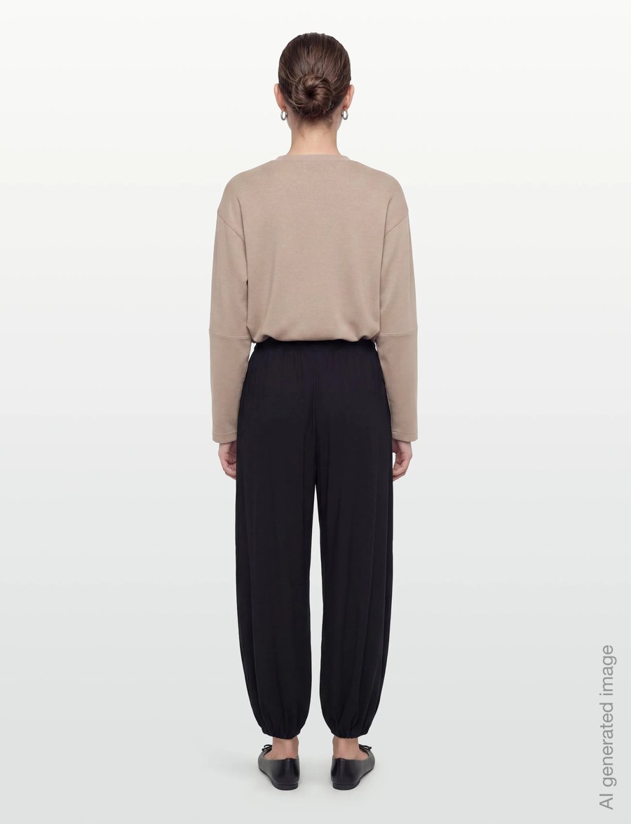 FREE/QUENT - FQLUCINDA-PULLOVER - striktrøjer - silver mink w. star off-white - 4