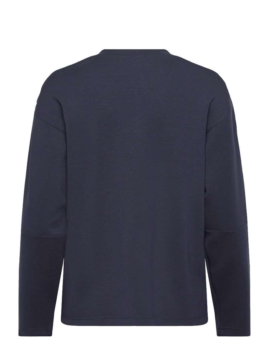 FREE/QUENT - FQLUCINDA-PULLOVER - striktrøjer - navy blazer w. star off-white - 2