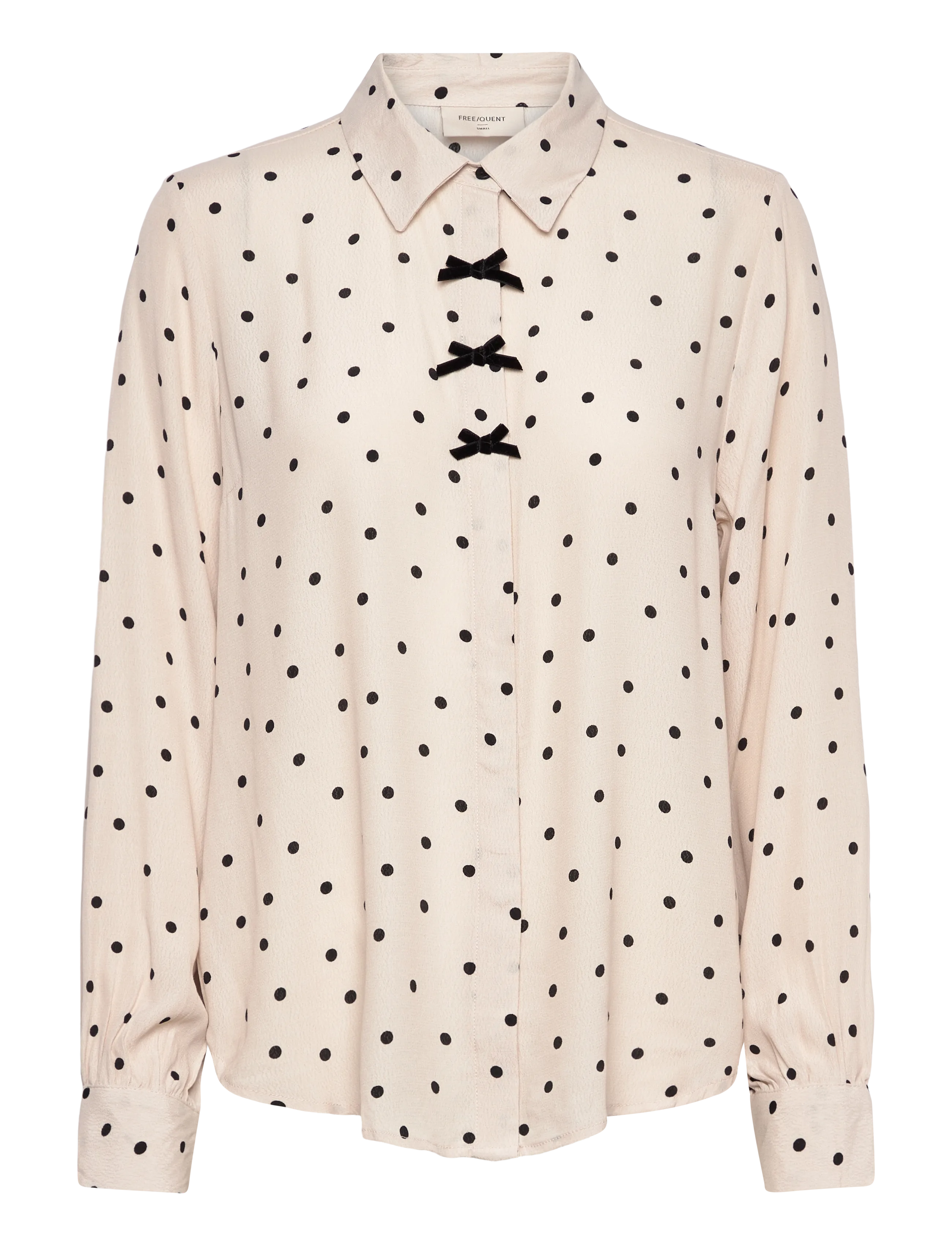 FREE/QUENT FQLOVY-SHIRT - FREE|QUENT - MOONBEAM W. BLACK / black