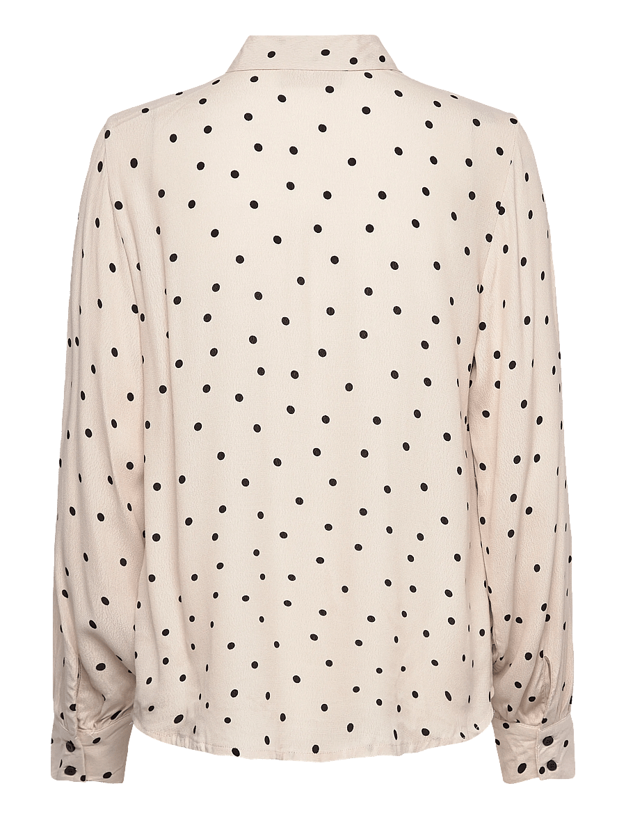 FREE/QUENT - FQLOVY-SHIRT - langärmlige hemden - moonbeam w. black - 2