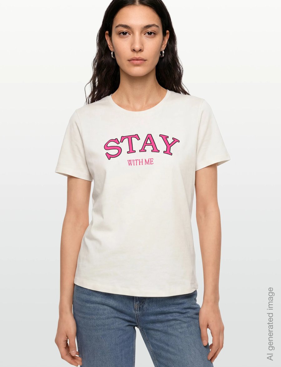 FREE/QUENT - FQFENJAL-TEE - t-shirts - star off-white w fuchsia purpl - 3