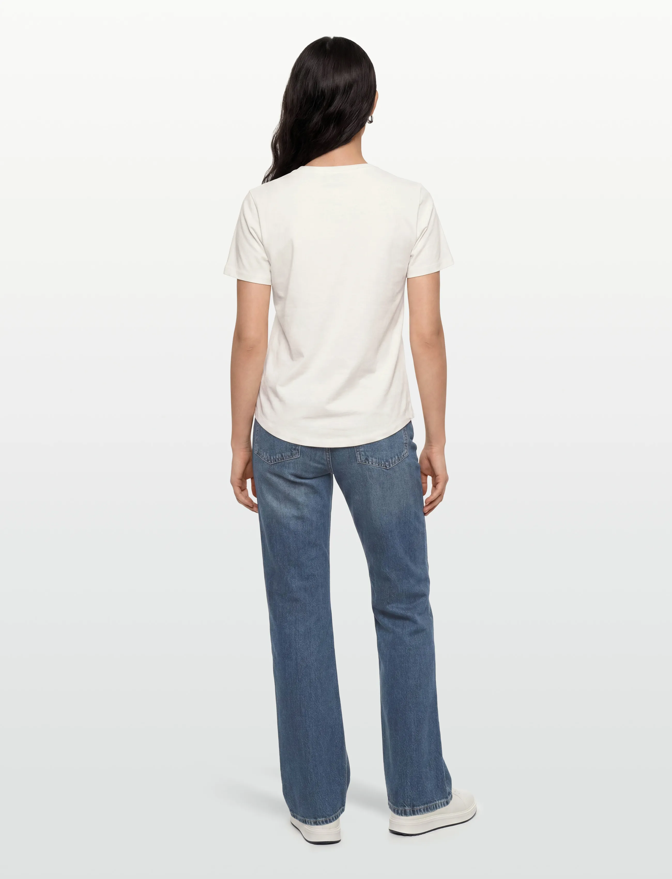 FREE/QUENT - FQFENJAL-TEE - lägsta priserna - star off-white w fuchsia purpl - 4