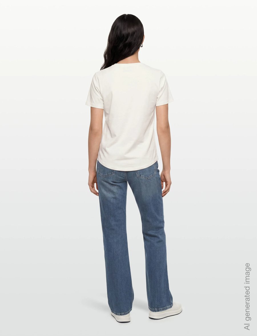 FREE/QUENT - FQFENJAL-TEE - t-shirts - star off-white w fuchsia purpl - 4