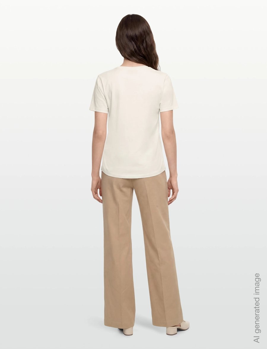 FREE/QUENT - FQFENJAL-TEE - t-shirts - star off-white w. moonbeam - 4