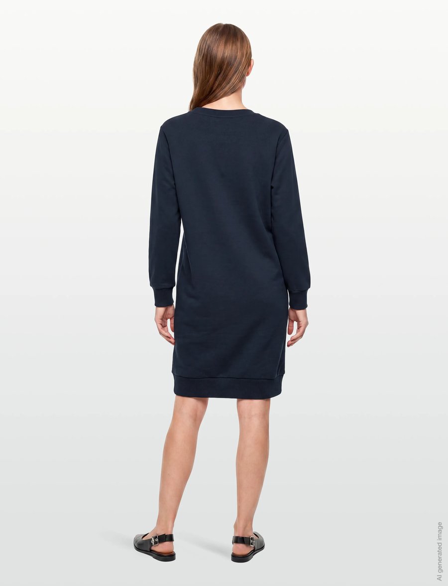 FREE/QUENT - FQKAMELA-DRESS - midi kjoler - navy blazer - 4