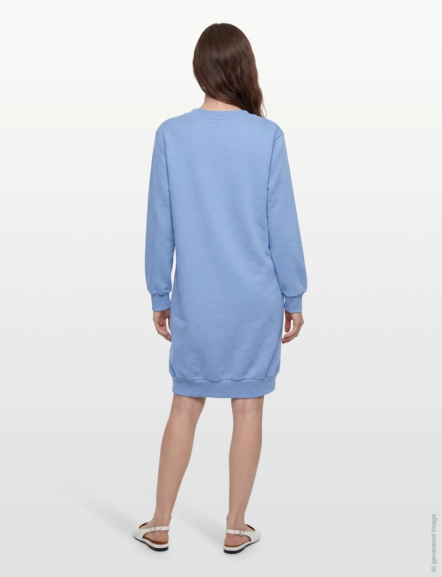 FREE/QUENT - FQKAMELA-DRESS - midi kjoler - vista blue - 4