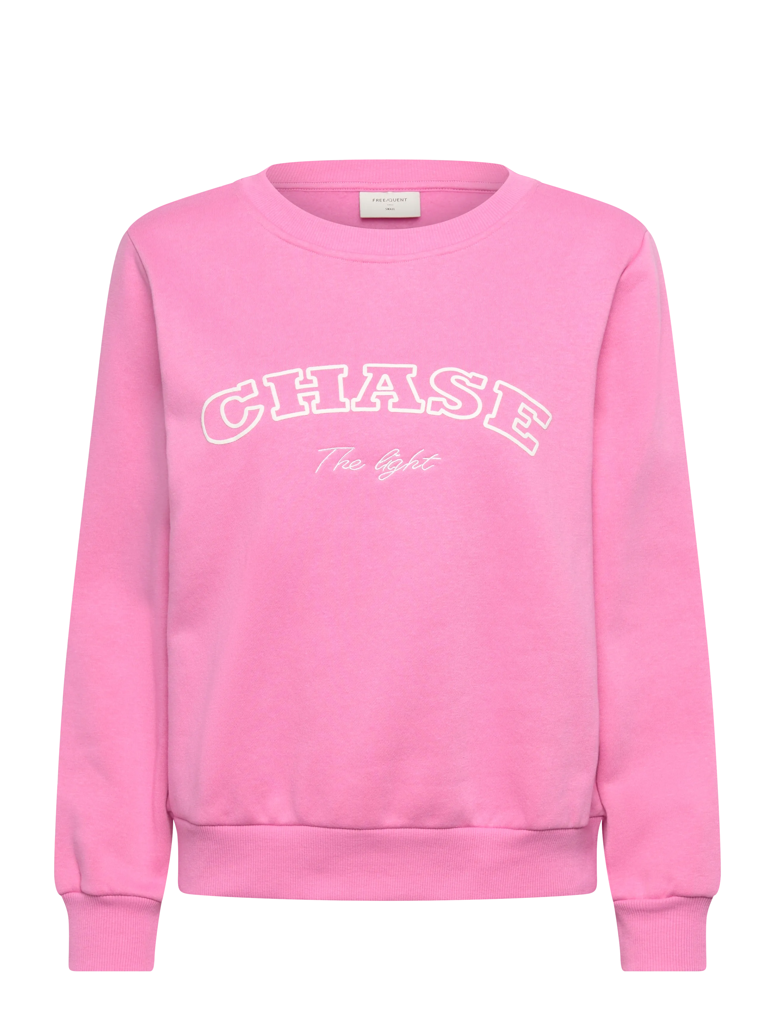 FQKAMELA-PULLOVER - WILD ORCHID W. STAR OFF-WHITE