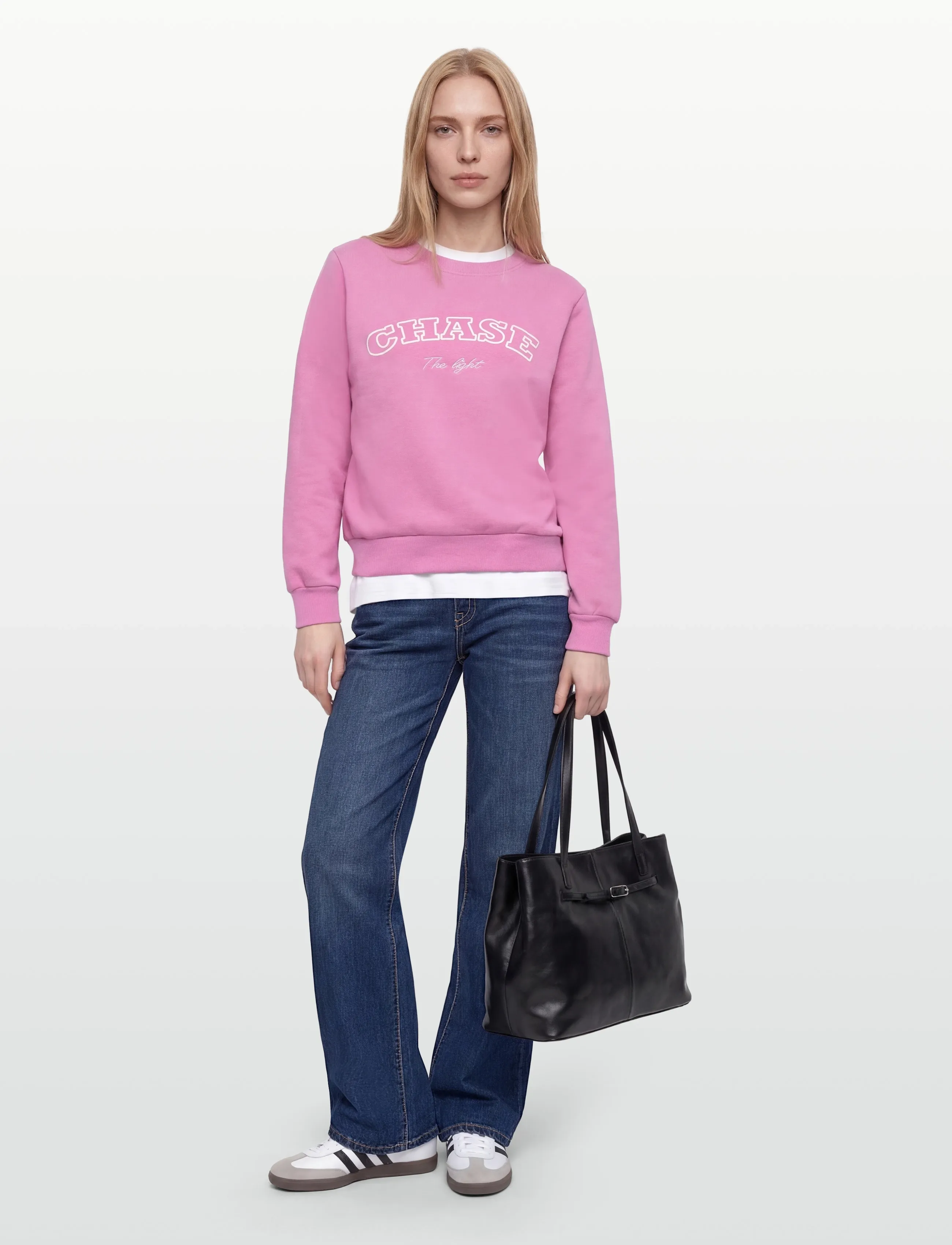 FREE/QUENT - FQKAMELA-PULLOVER - vardagsstil - wild orchid w. star off-white - 0