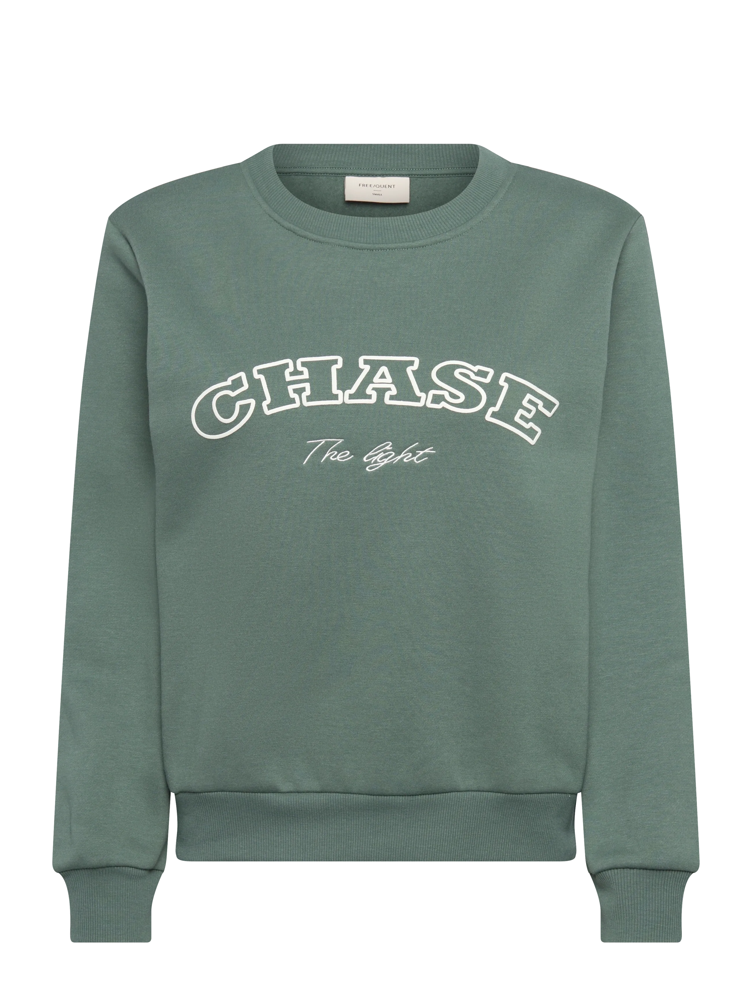 FQKAMELA-PULLOVER - DARK FOREST W. STAR OFF-WHITE