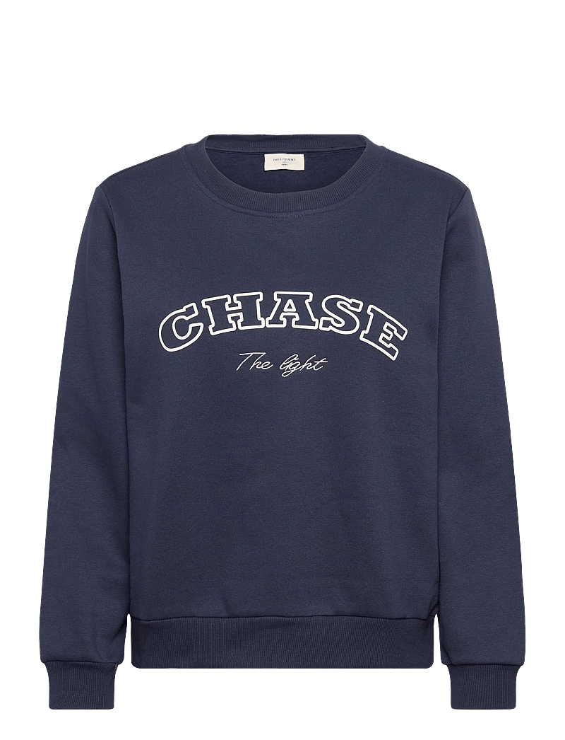 FREE/QUENT - FQKAMELA-PULLOVER - alltags-style - navy blazer w. star off-white - 1