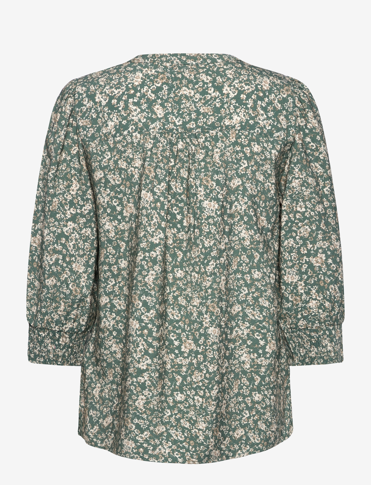 FREE/QUENT - FQMOLLI-SHIRT - langærmede skjorter - dark forest w. moonbeam - 2