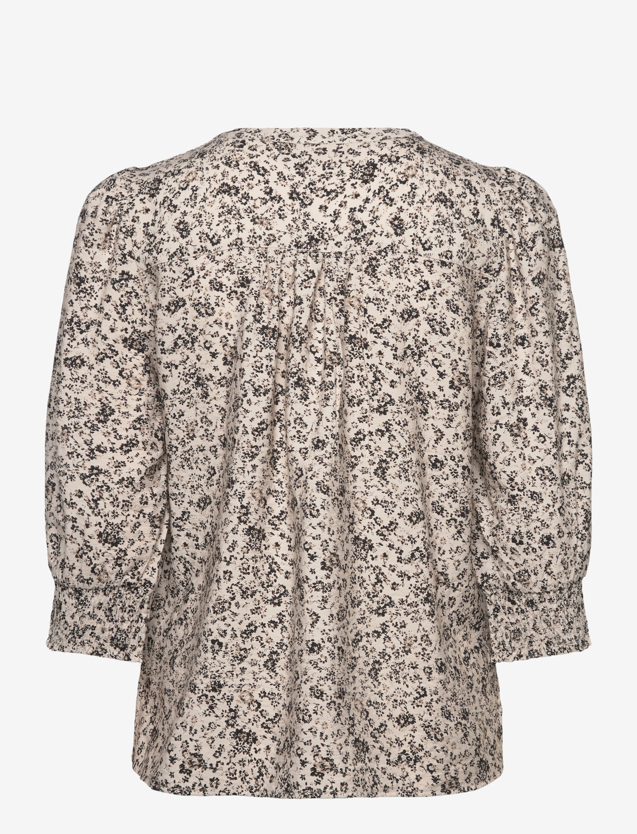 FREE/QUENT - FQMOLLI-SHIRT - langärmlige hemden - moonbeam w. black - 2