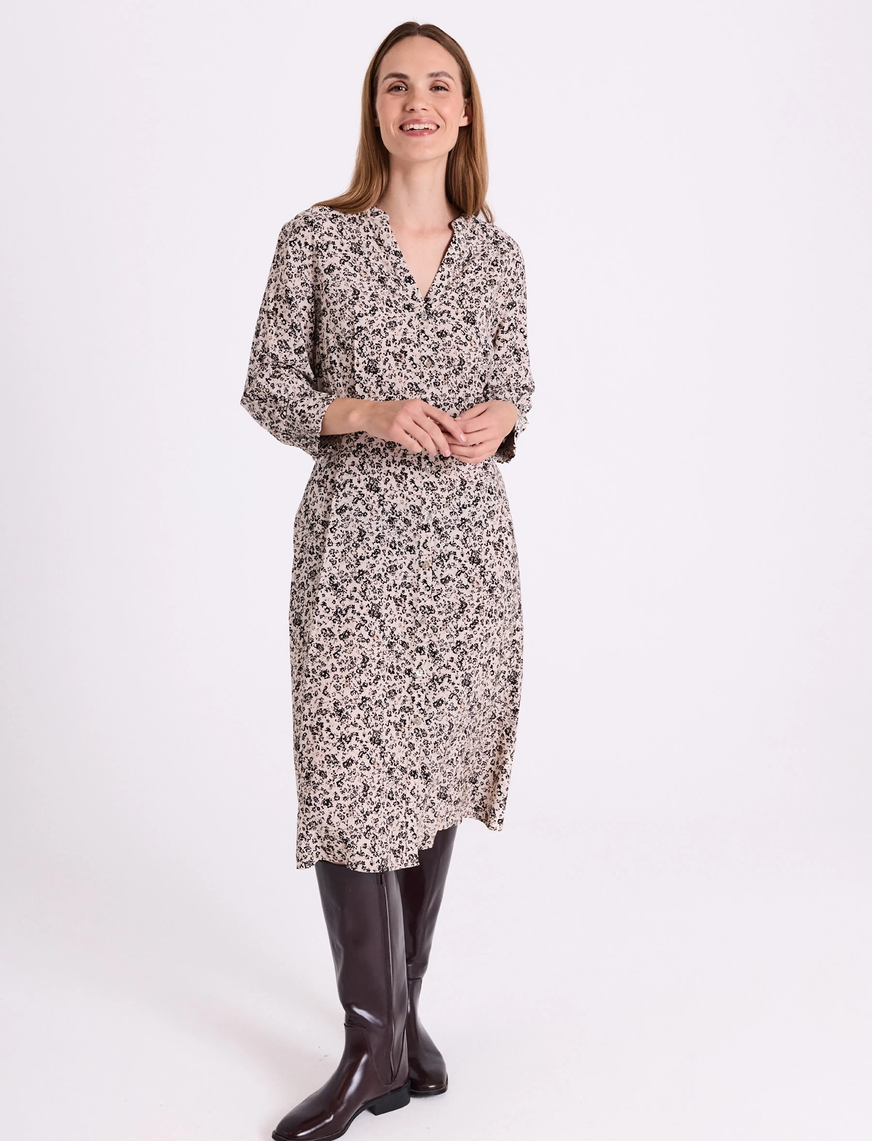 FREE/QUENT Fqmolli-Dress, M, Dresses, Creme - Summer Frauen