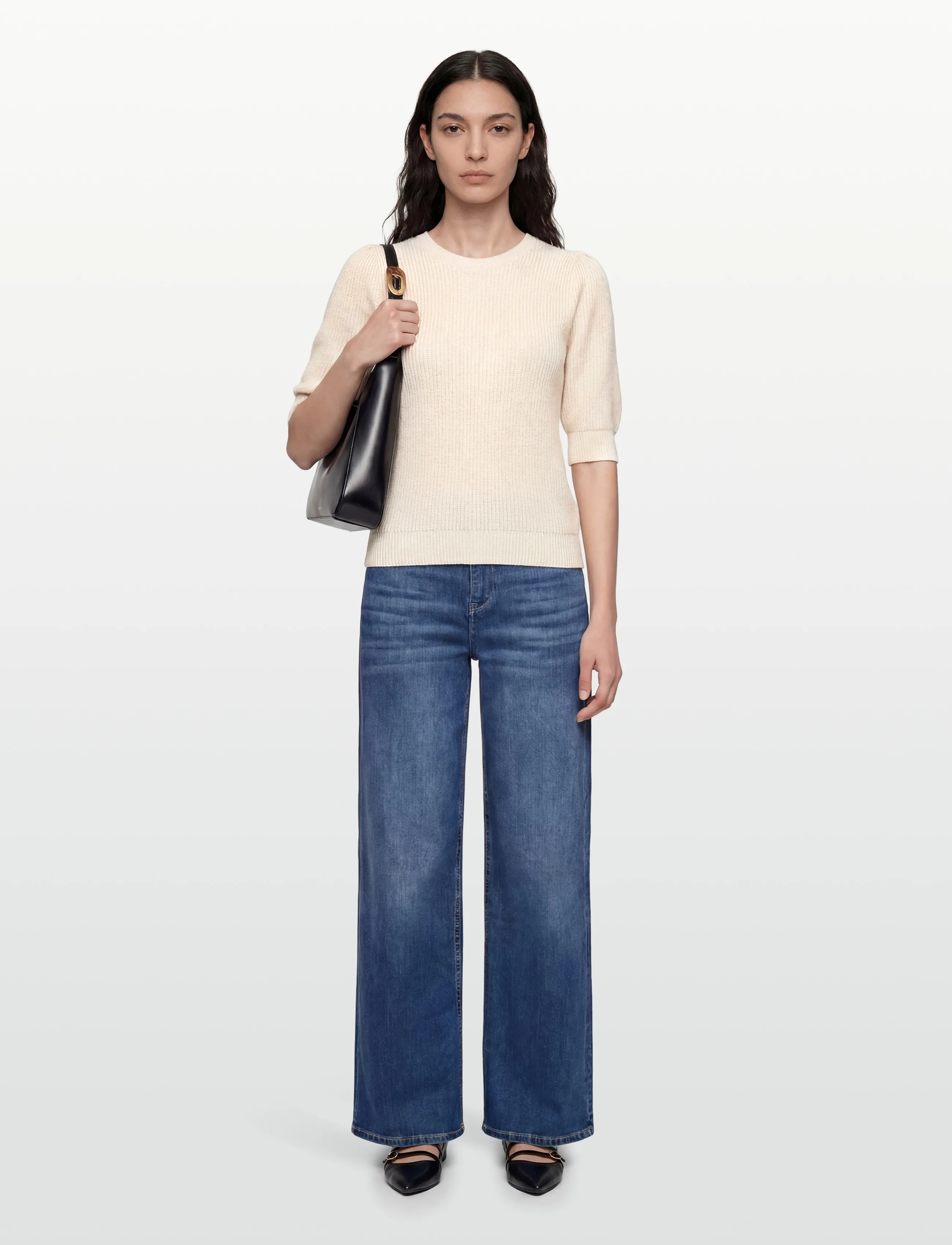 FREE/QUENT - FQCLARRY-PULLOVER - tröjor - moonbeam - 0
