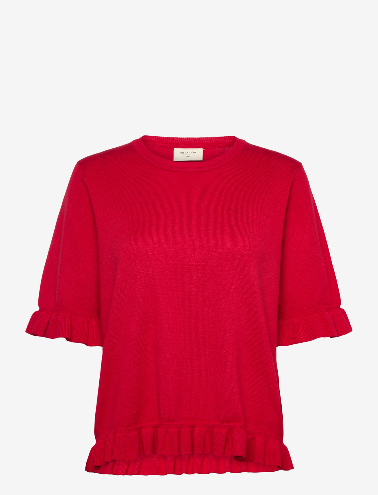 FREE/QUENT - FQKATIE-PULLOVER - laveste priser - true red - 0