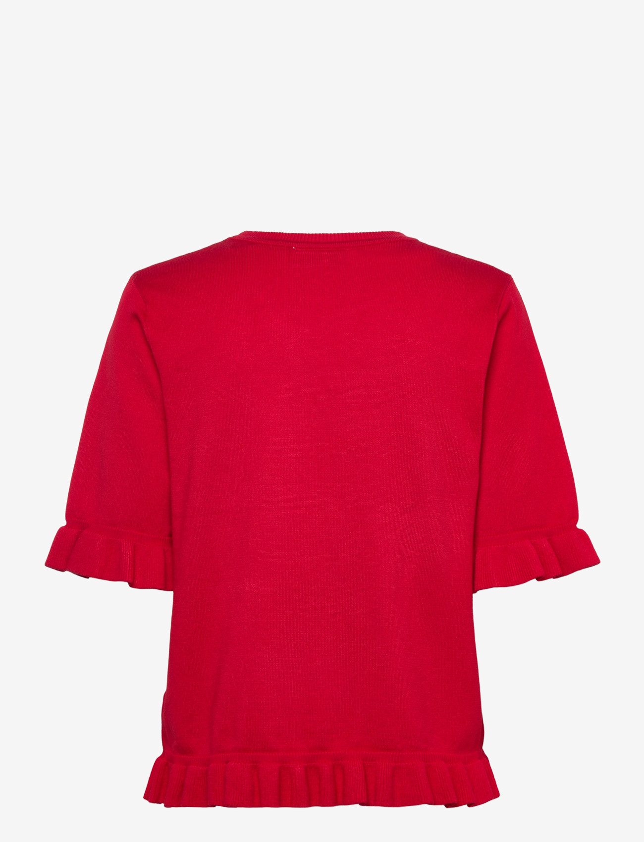 FREE/QUENT - FQKATIE-PULLOVER - laveste priser - true red - 1
