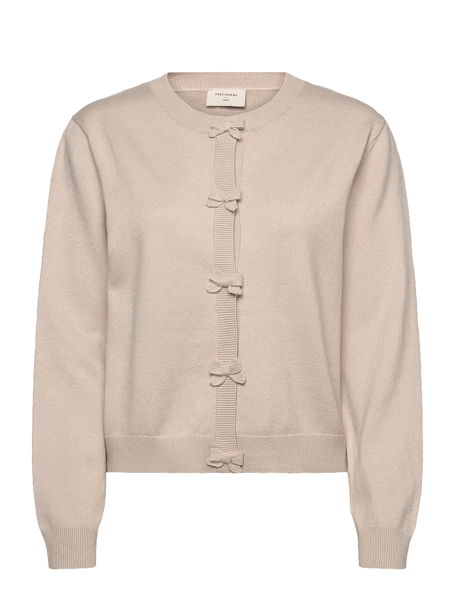 FREE/QUENT - FQTESSA-CARDIGAN - cardigans - moonbeam - 1