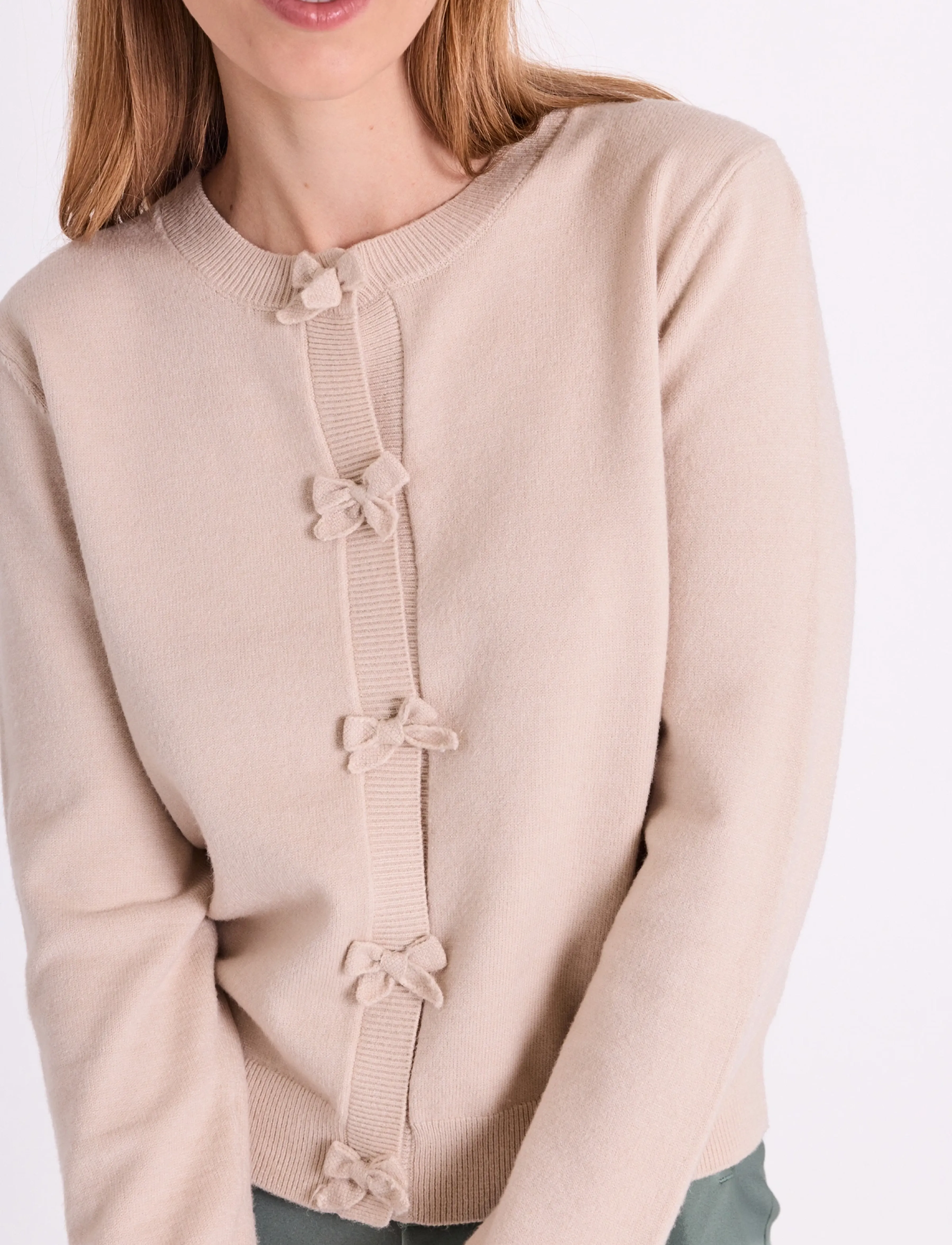 FREE/QUENT - FQTESSA-CARDIGAN - cardigans - moonbeam - 3