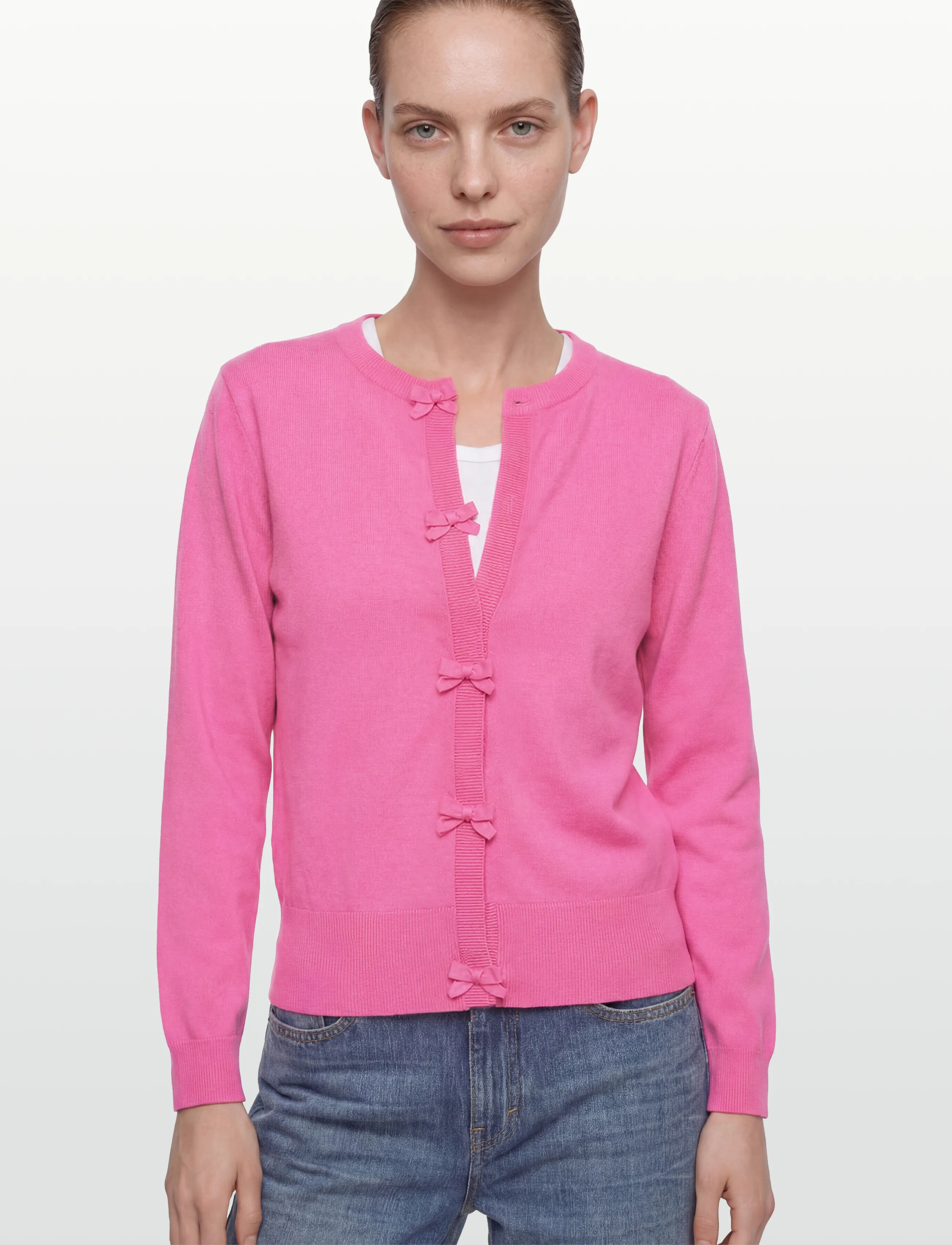 FREE/QUENT - FQTESSA-CARDIGAN - koftor - wild orchid - 3