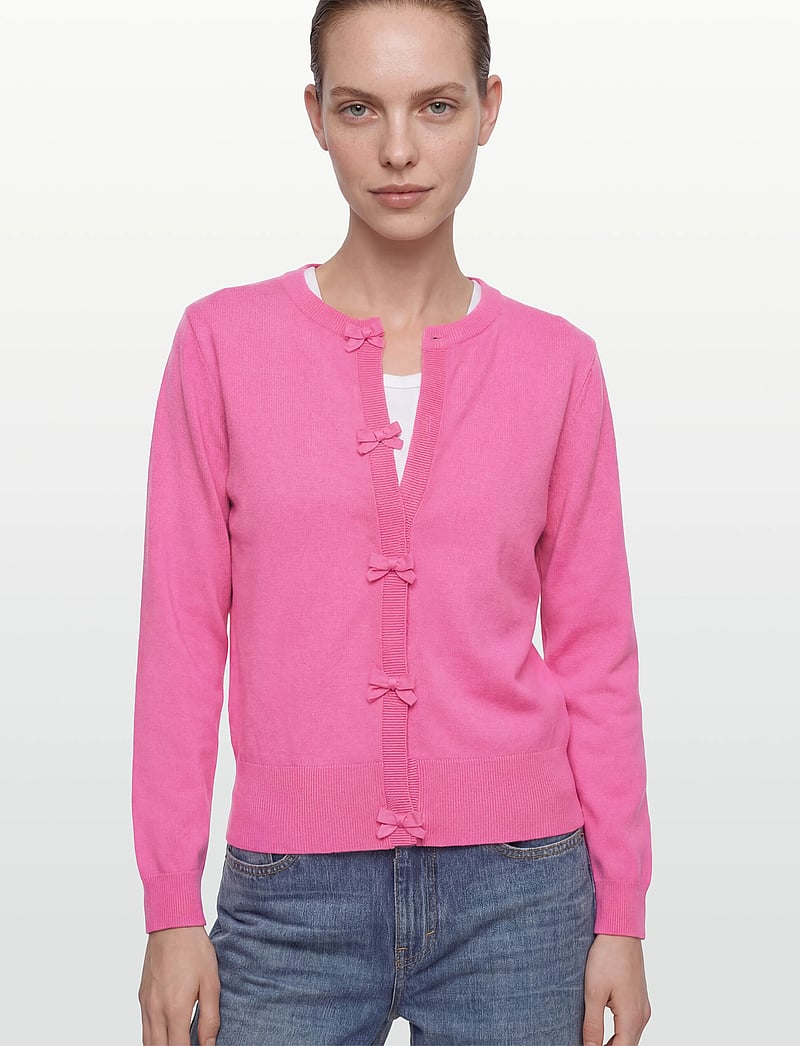 FREE/QUENT - FQTESSA-CARDIGAN - cardigans - wild orchid - 3