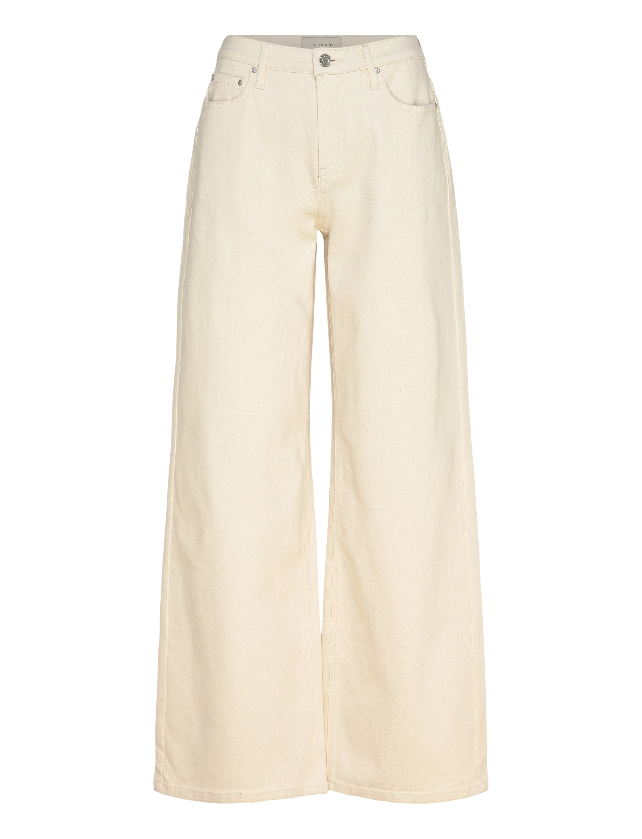 FREE/QUENT FQNANNA-JEANS - Jeans - MOONBEAM / cream
