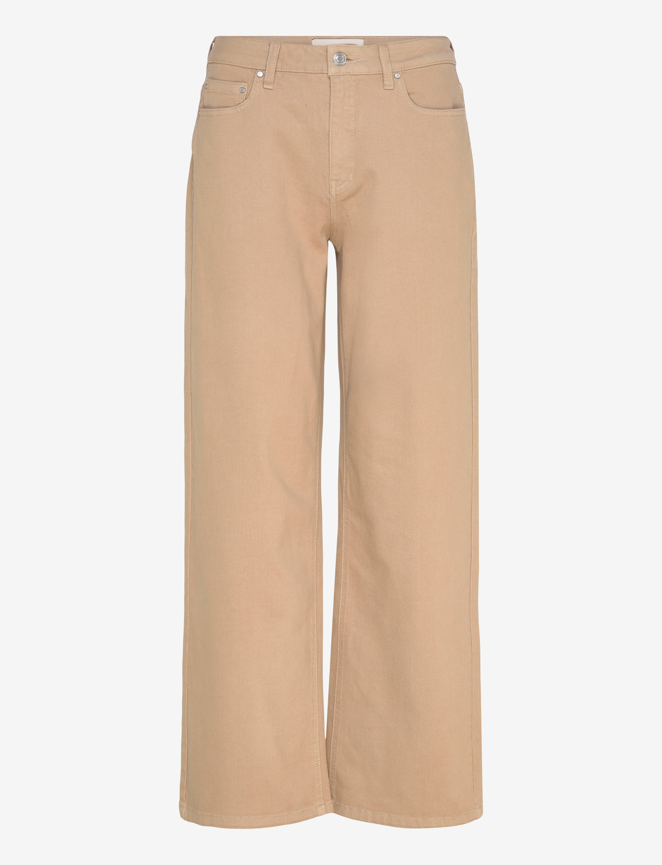 FREE/QUENT - FQNANNA-JEANS - brede jeans - silver mink - 1