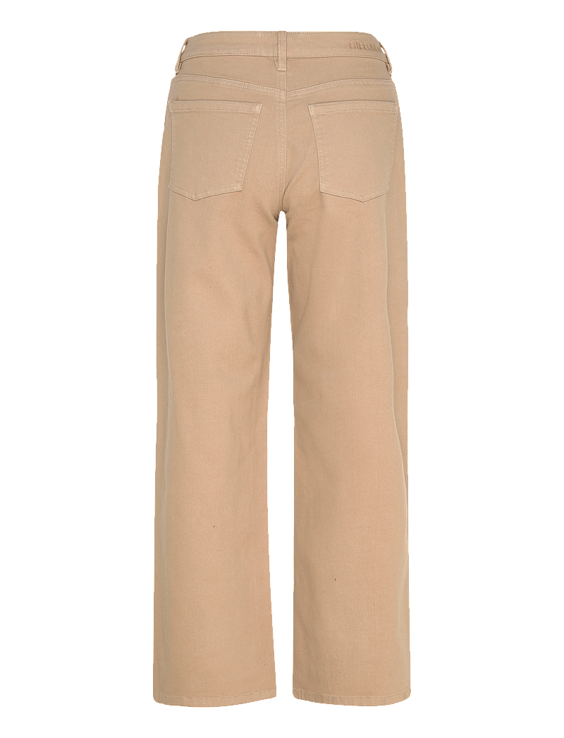 FREE/QUENT - FQNANNA-JEANS - hosen mit weitem bein - silver mink - 2