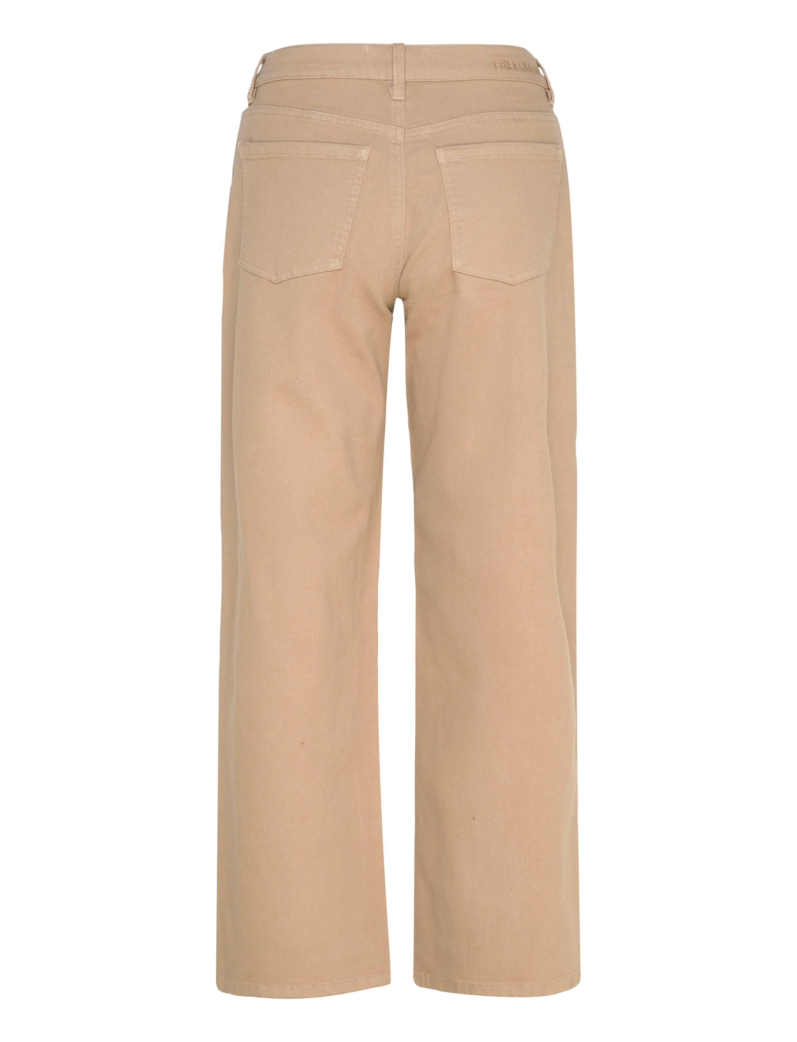 FREE/QUENT - FQNANNA-JEANS - wide leg jeans - silver mink - 2
