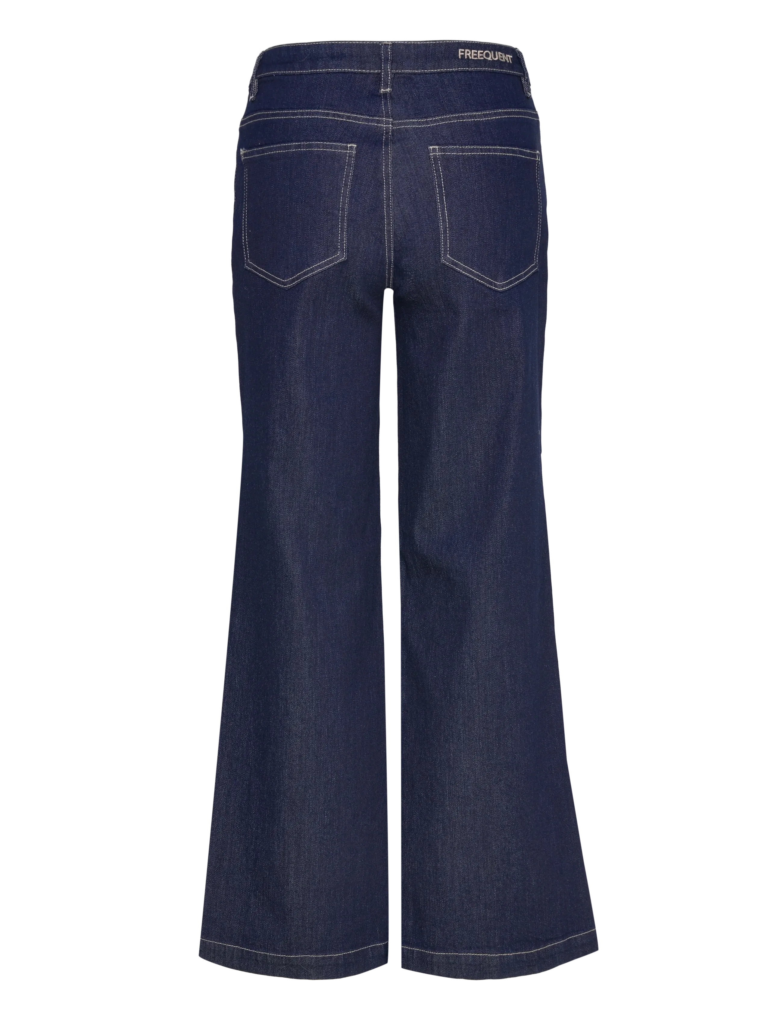 FREE/QUENT - FQLONNI-JEANS - brede jeans - dark blue  denim - 2