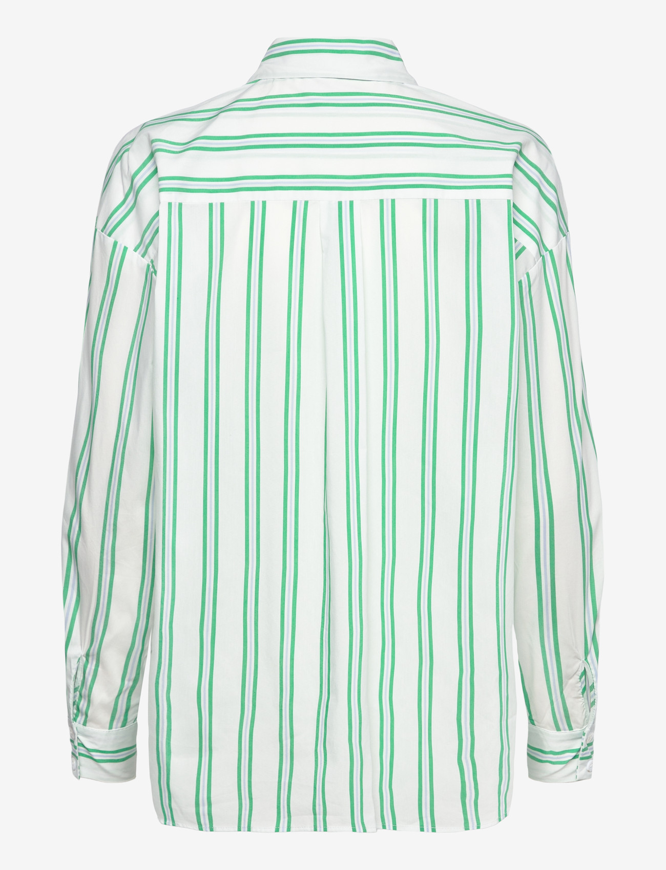 FREE/QUENT - FQFINA-SHIRT - langærmede skjorter - star off-white w. bright green - 2