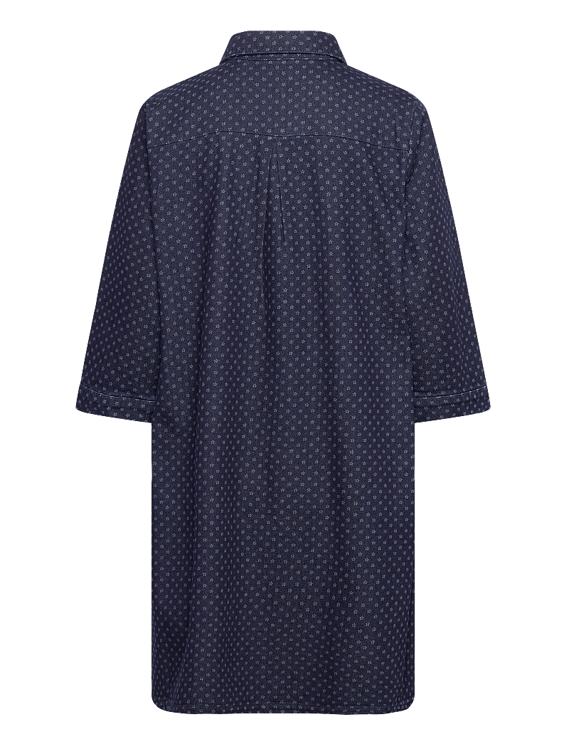 FREE/QUENT - FQRINNA-DRESS - hemdkleider - dark blue denim - 2
