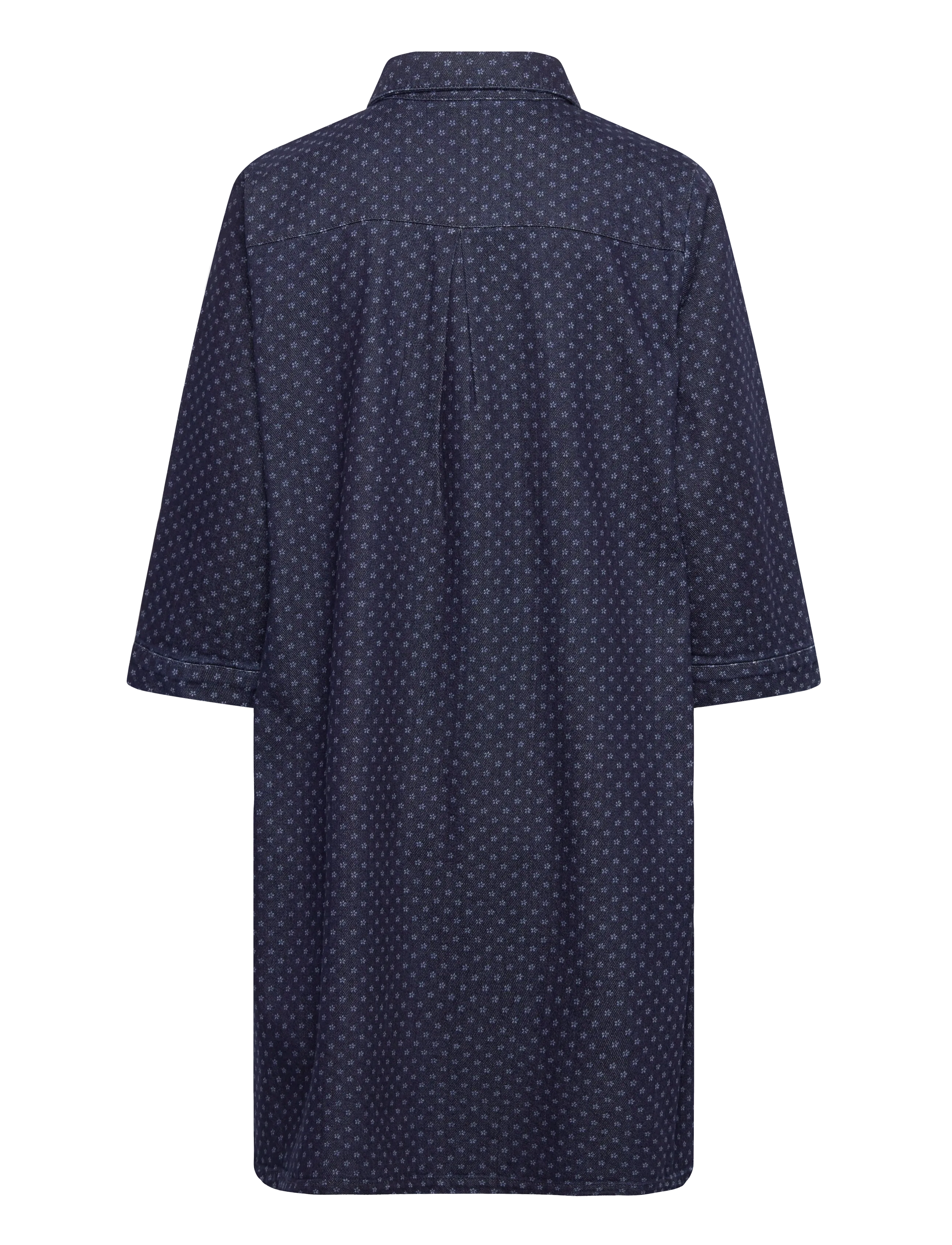 FREE/QUENT - FQRINNA-DRESS - robes chemises - dark blue denim - 2