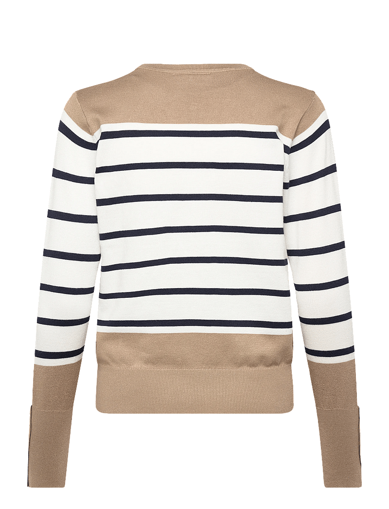 FREE/QUENT - FQKATIE-PULLOVER - pullover - silver mink w. star off-white - 2