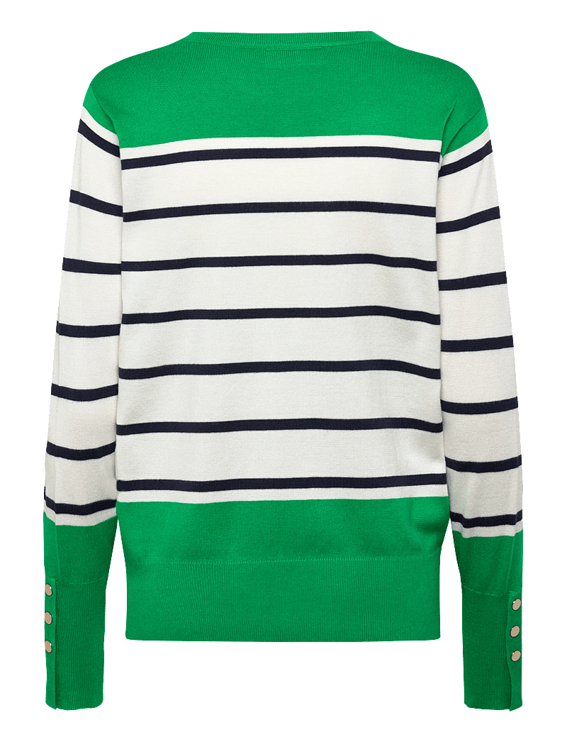 FREE/QUENT - FQKATIE-PULLOVER - pullover - bright green w. star off-white - 1