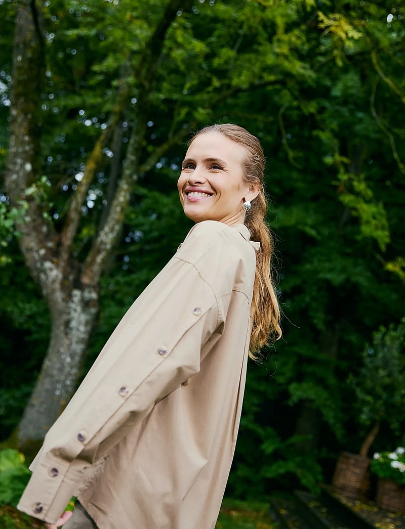 FREE/QUENT - FQERICA-SHIRT - langærmede skjorter - silver mink - 3