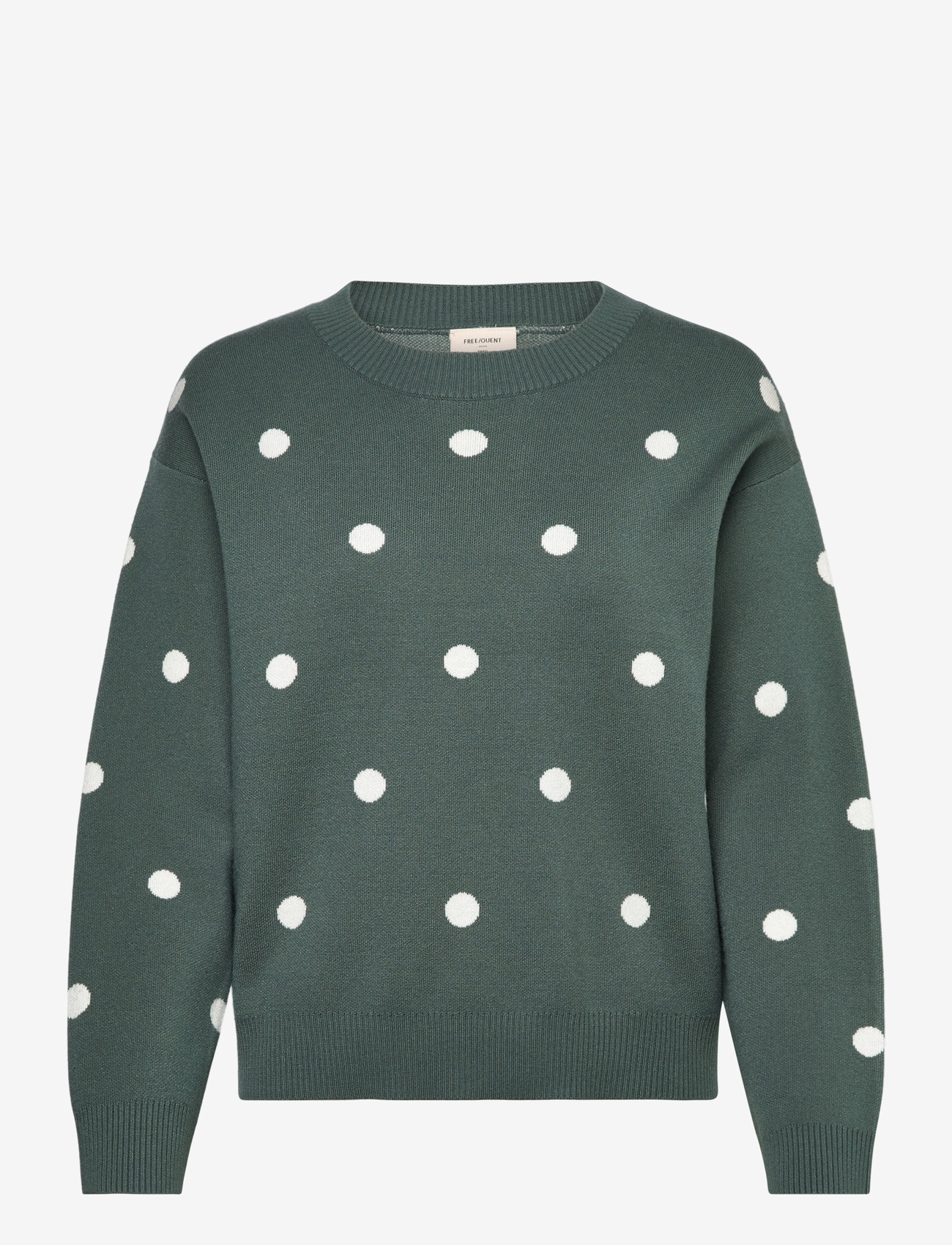 FREE/QUENT - FQFLOW-PULLOVER - sügisesed riided - dark forest w. star off-white - 1