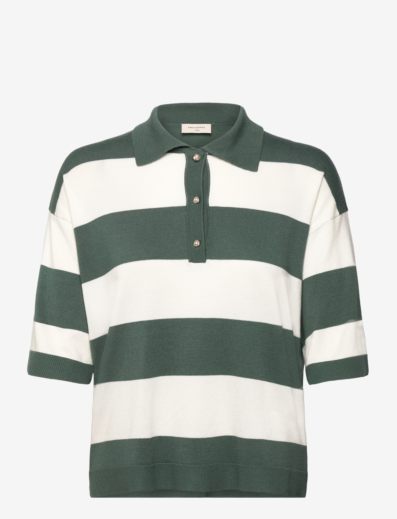 FREE/QUENT - FQCONNY-PULLOVER - laveste priser - dark forest w. star off-white - 1