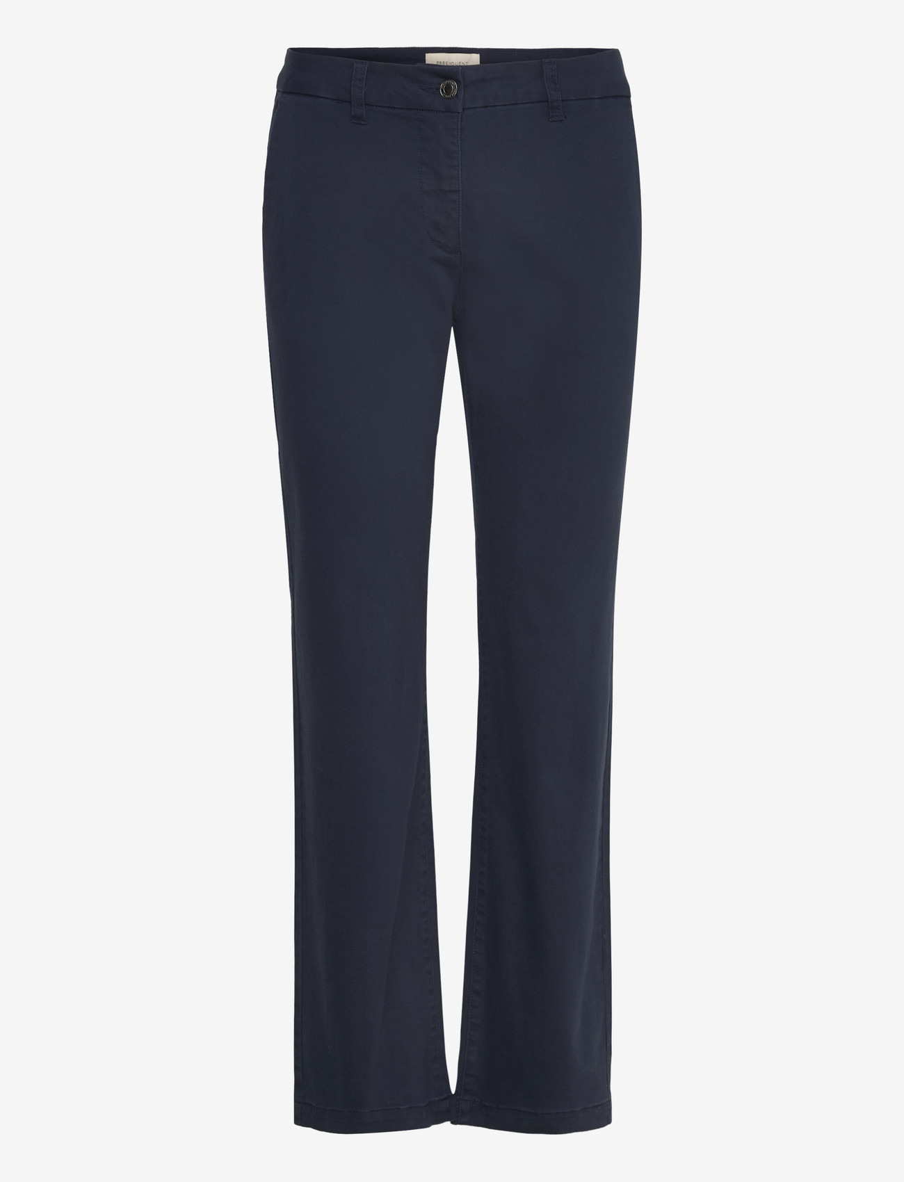 FREE/QUENT - FQISADORA-PANTS - alt laiad püksid - navy blazer - 0