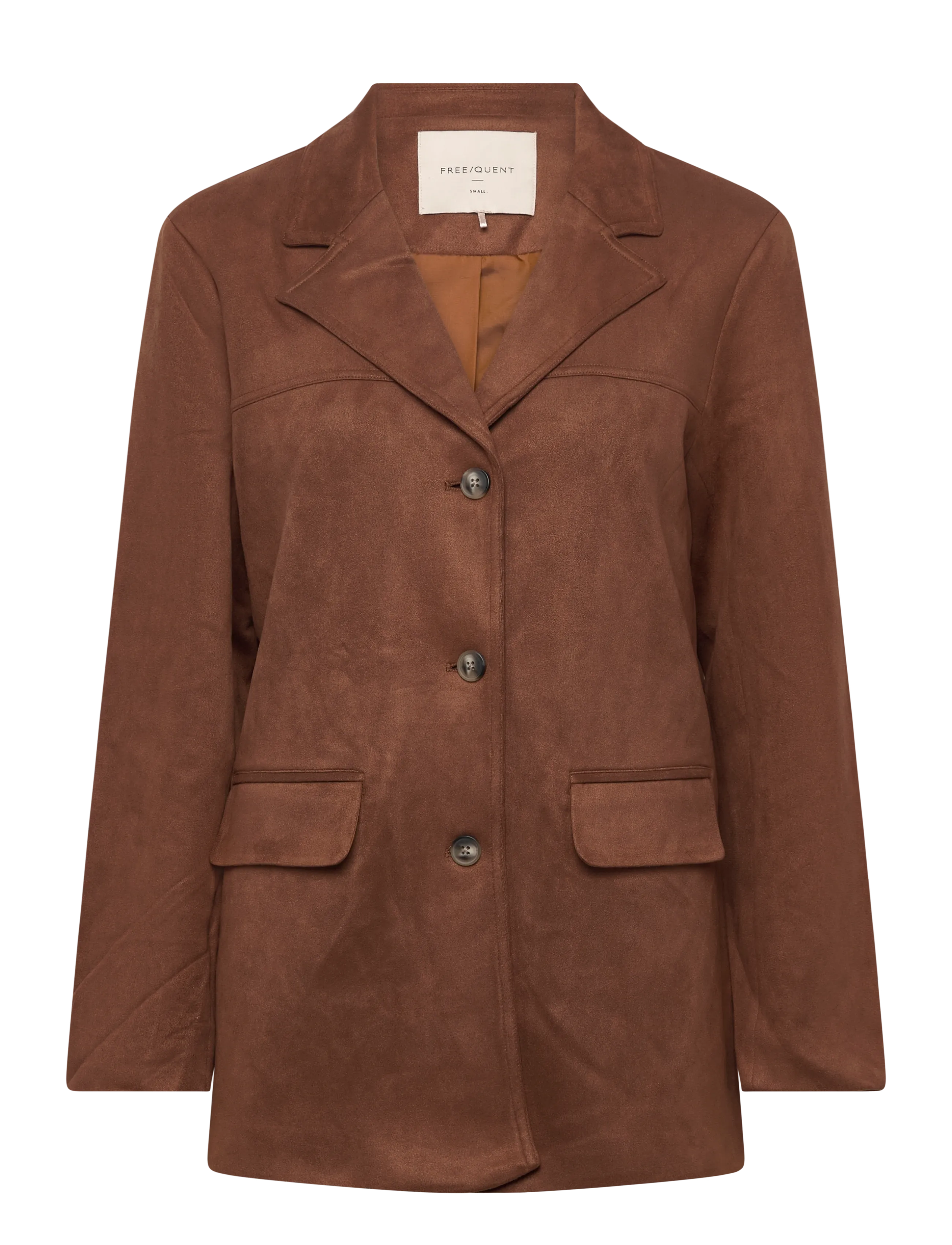FREE/QUENT FQTIJANNA-JACKET - Tøj - THRUSH / brown